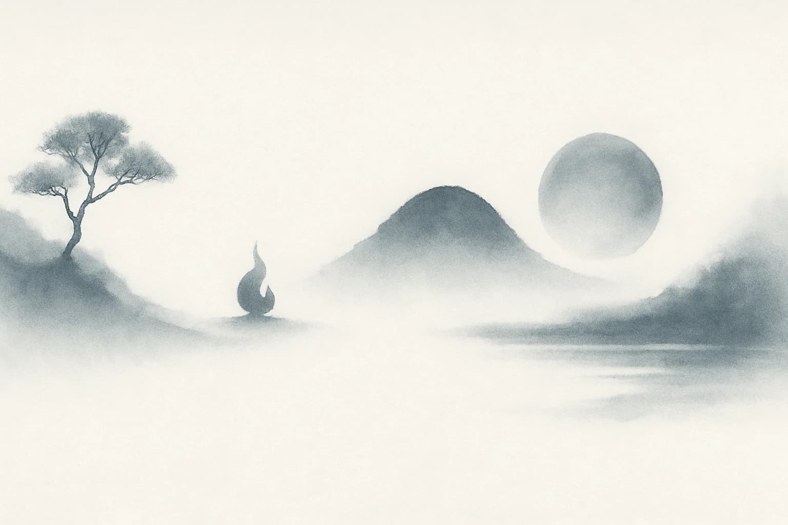 Five Elements Natural Balance Background